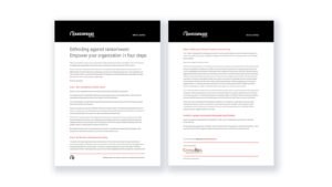 KnowBe4 ransomware protection white paper